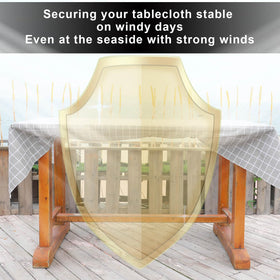 Namubarwa Invisible Clips preventing cloth movement on windy days