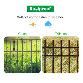 NANANARDOSO ground stakes ensure stable installation along lawn borders.