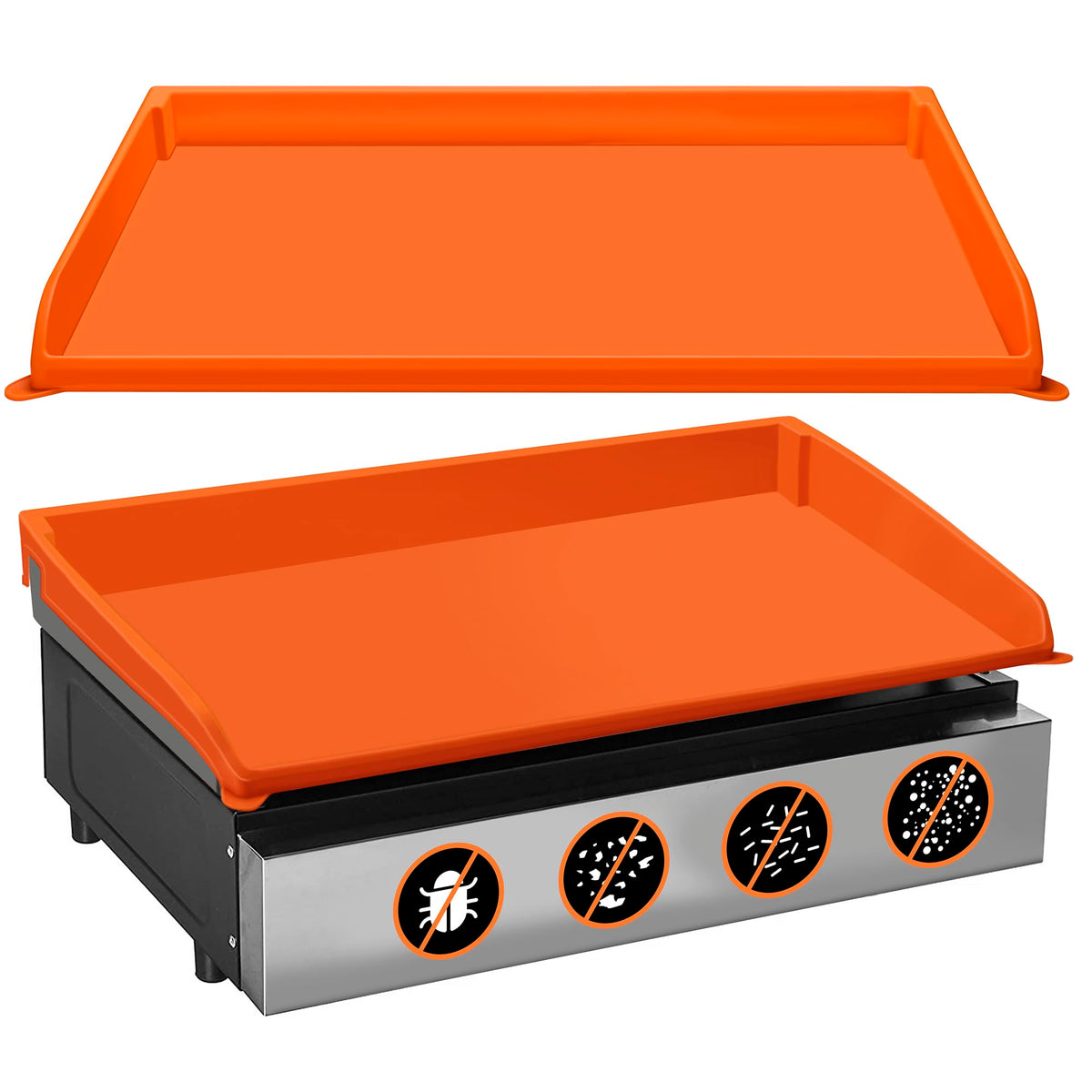 NancyL 22-inch griddle mat fit protects Blackstone griddle from debris and rust.