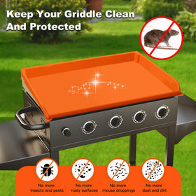 NancyL high-side seal blocks moisture and debris for safer outdoor cooking.