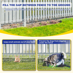 NANYEZH no dig garden border demonstrates ground-level protection