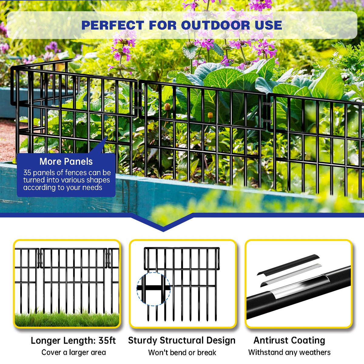 NANYEZH rustproof coating protects against weather.
