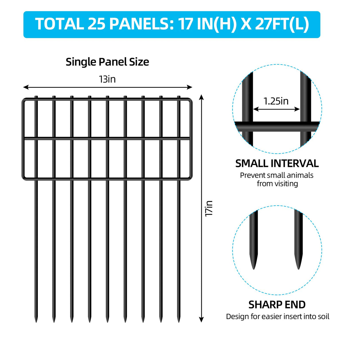 NANYEZH rustproof metal coating provides weather resistance for outdoor use.