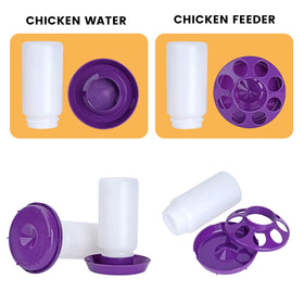 NAOEDEAH 1L capacity mark helps portioning for chicks.