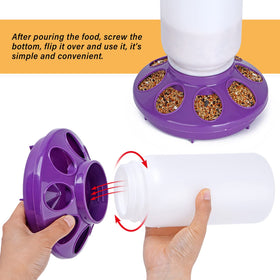 NAOEDEAH brooder setup with feeder waterer for warm, dry chick rearing.