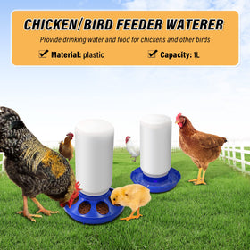 NAOEDEAH brooding enclosure setup blue simplifies baby bird care.