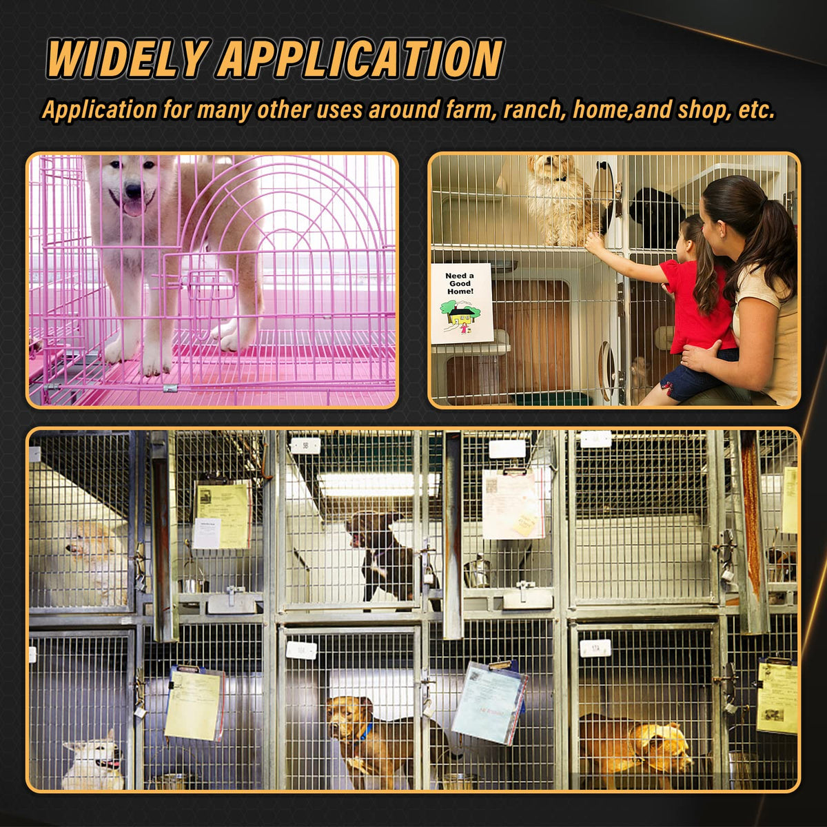 NAOEDEAH farm use demonstrates simple, reliable wire fastenings.