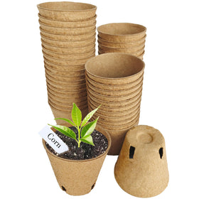Napia seed starter peat pot 3.15 inch diameter for uniform seedlings.