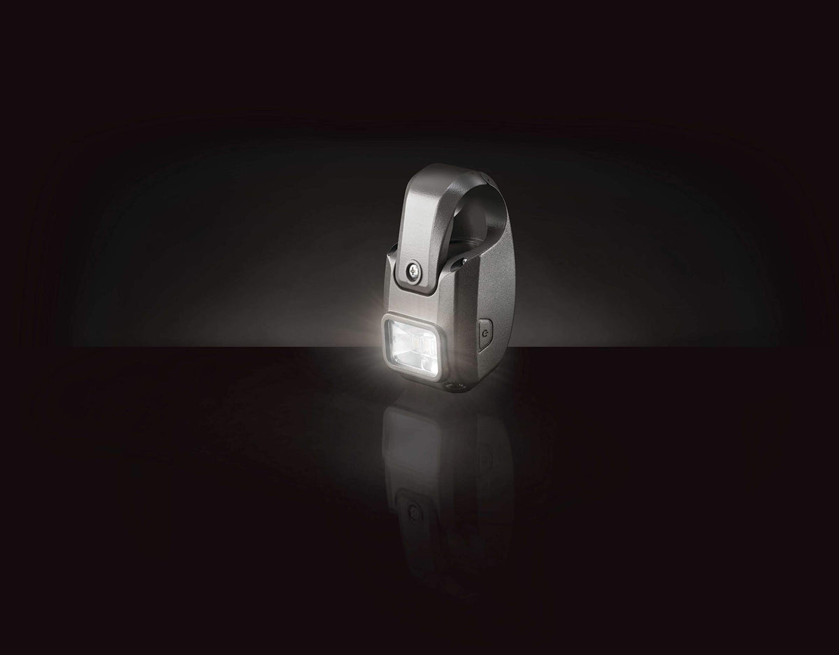 Napoleon Grill Light with four LEDs providing bright, even illumination for cooking.