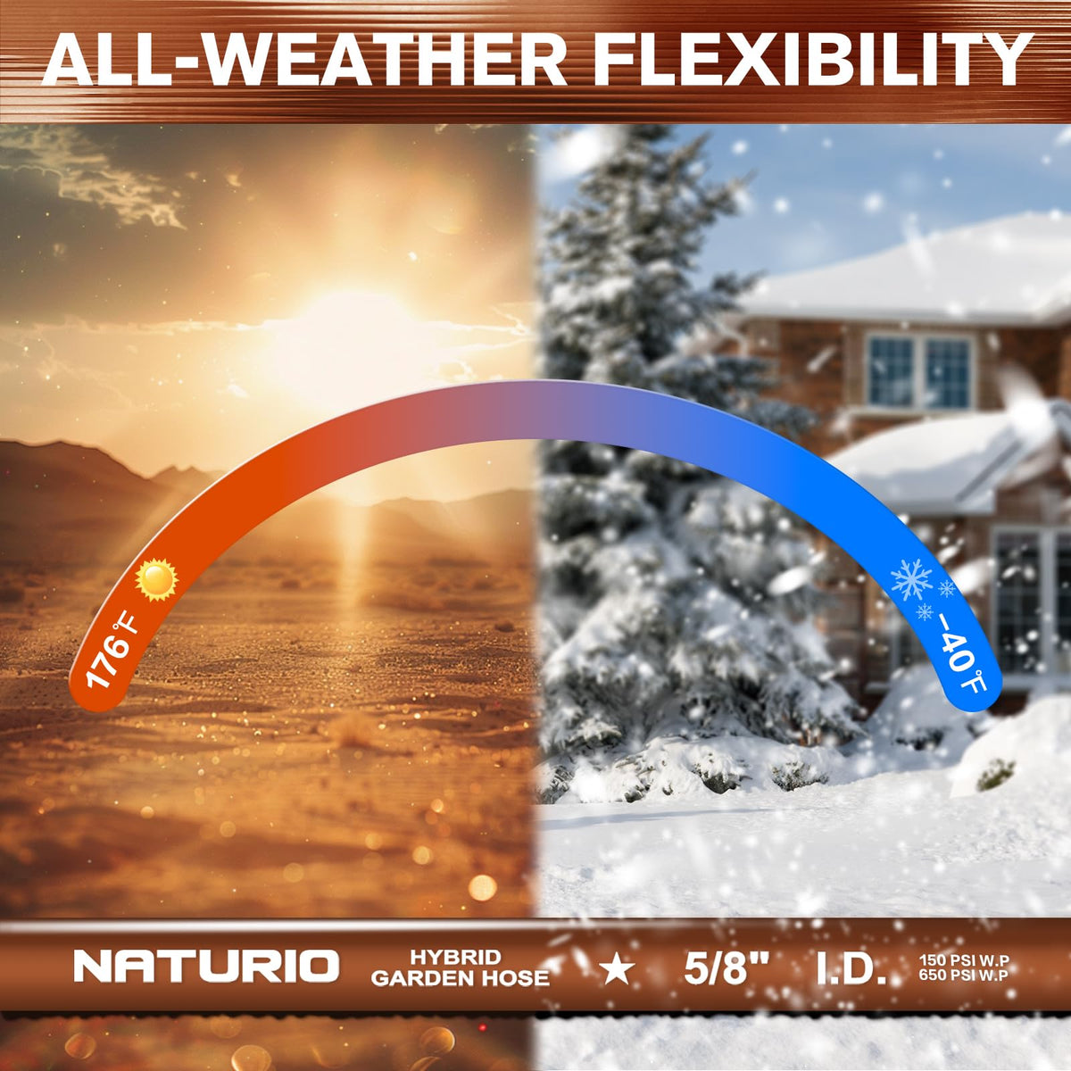 NARTURIO low temperature flexibility stays pliable in extreme weather