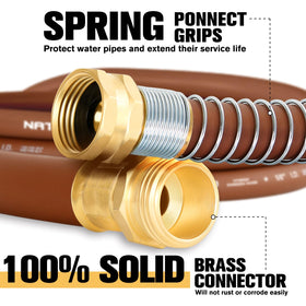 NARTURIO no kink flexible hose reduces tangling during use