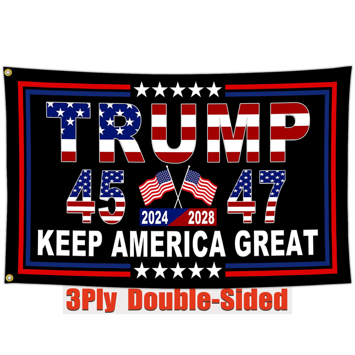NASIAN 3x5ft flag front view showcases durable outdoor display for yard