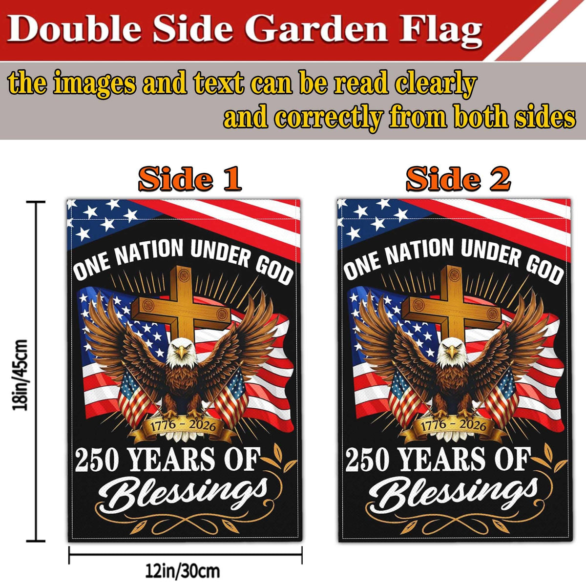 NASIAN flag sleeve enables easy installation on standard flagpoles.