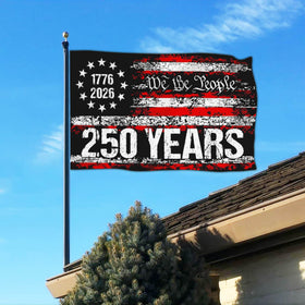 NASIAN 250th anniversary flag ideal for Fourth of July celebrations and other patriotic events.