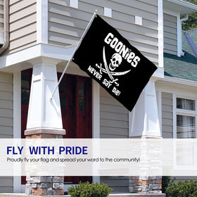 NASIAN flag packaging and easy hanging setup