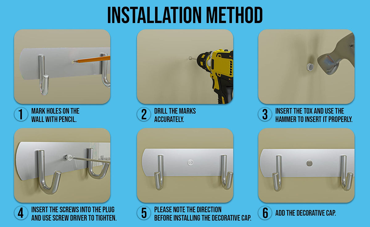 NATIKON easy installation screw pack—fast setup for outdoor kitchens.