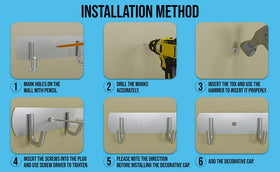NATIKON easy installation screw pack—fast setup for outdoor kitchens.