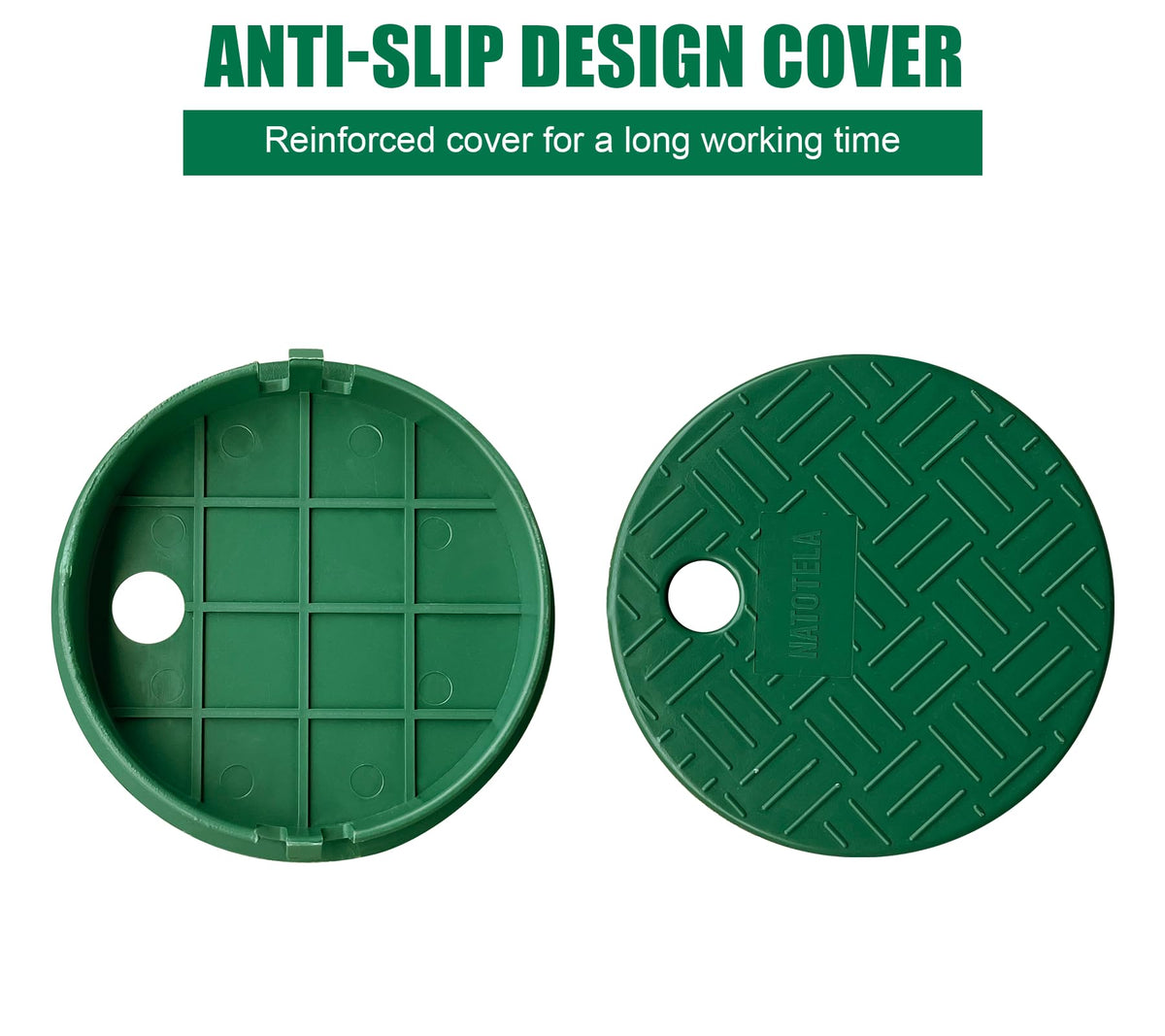Natotela durable PP material valve box for weather resistance