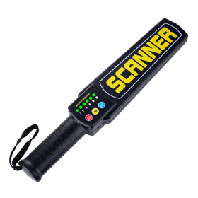 Natotinorch metal detector wand with recharge for long-lasting security screening