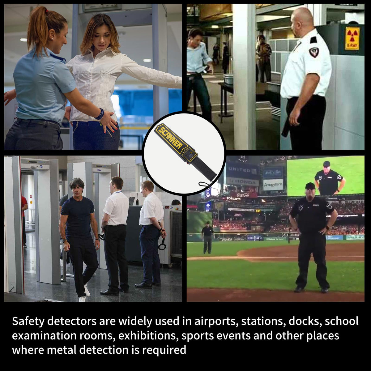 Natotinorch portable detector ideal for airports, stations, and museums.