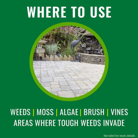 Natria coverage area displayed as 400 square feet around lawn and patio