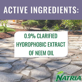 Fungus and disease protection with Natria Neem Oil Spray on plants
