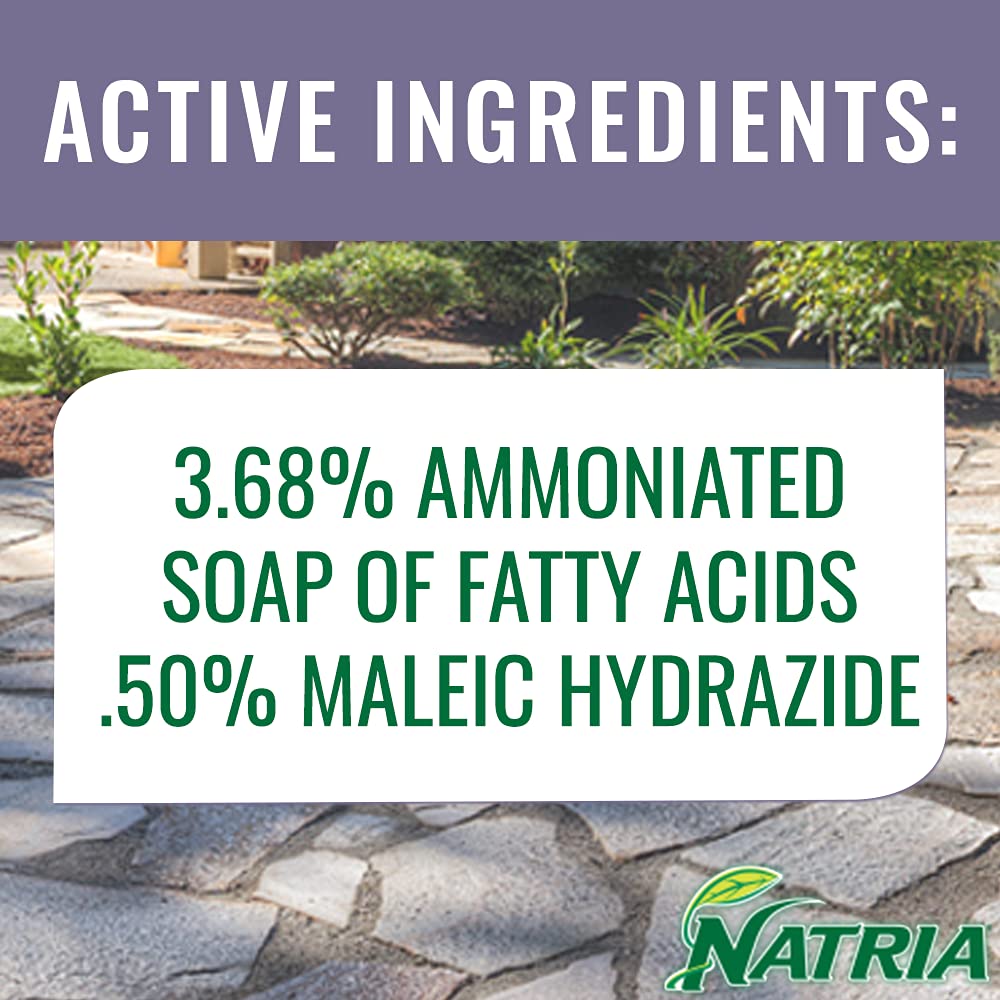 Natria formula targets weeds to the root with visible results within 24 hours