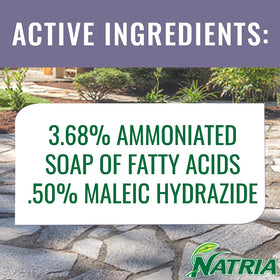 Natria formula targets weeds to the root with visible results within 24 hours