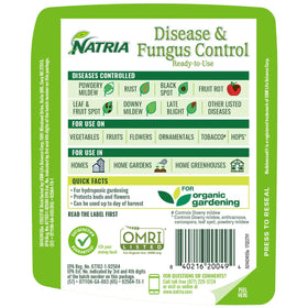 NATRIA supports healthy vegetables, fruits, and ornamentals with broad protection.
