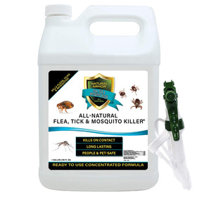 Natural Armor all-natural pest killer bottle pour ideal for fast home protection