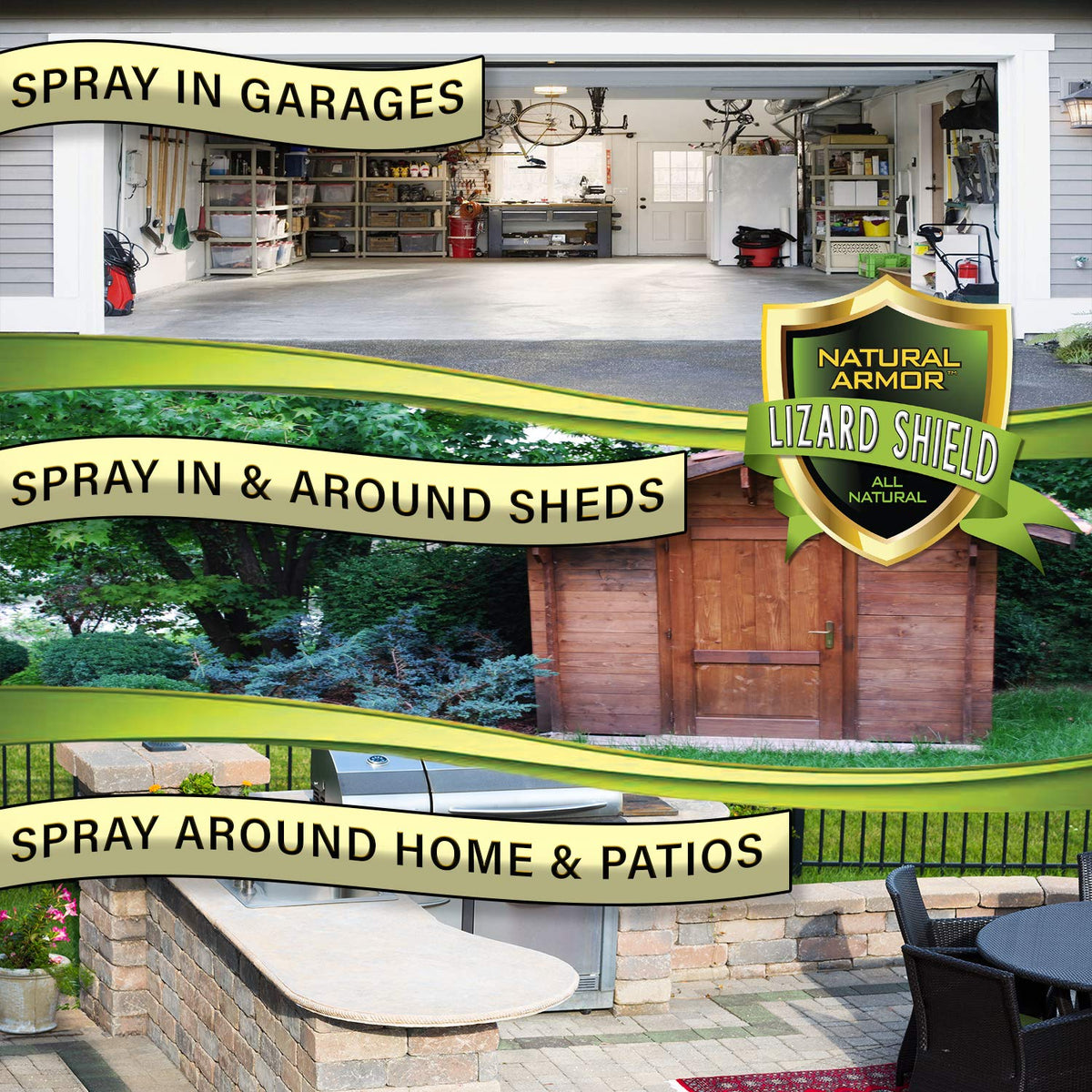 Waterproof formula remains effective after rain, protecting surfaces for up to 90 days