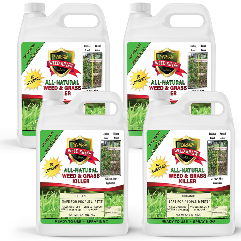 Natural Armor weed killer bottle ready-to-use for outdoor control.