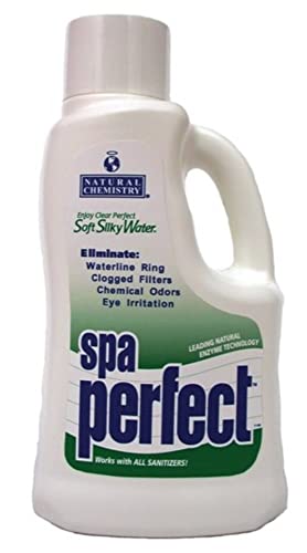 Natural Chemistry Spa Perfect water clarity close-up shows soft, inviting spa feel