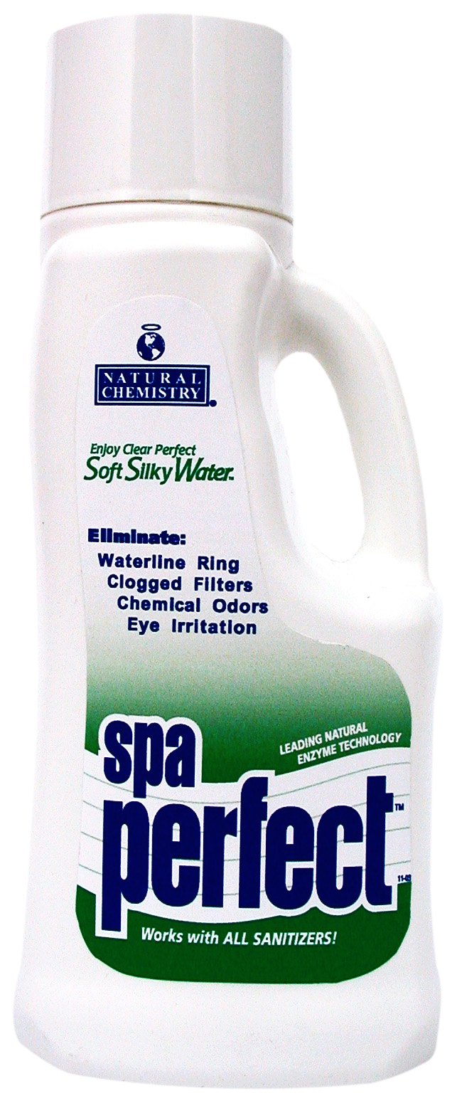 Natural Chemistry Spa Perfect water-softness for silky, clear spa water.