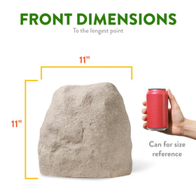 Naturalings concealed sprinkler rock cover keeps irrigation conduits neatly hidden.