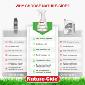 Nature-Cide All Purpose Spray helps control ants on counters with a ready-to-use bottle.