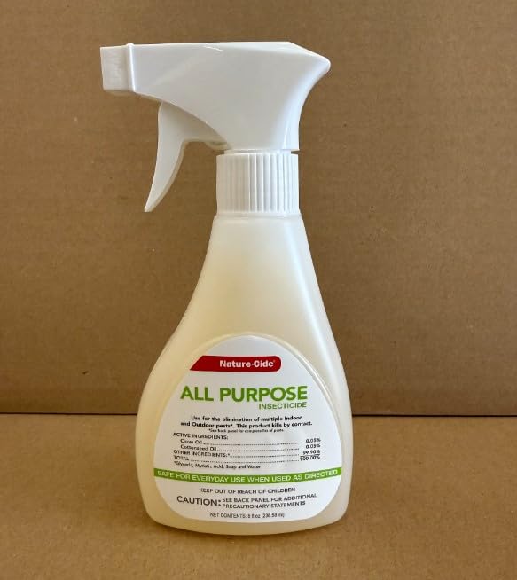 Nature-Cide All Purpose Spray emphasizes no odor performance in sensitive spaces.