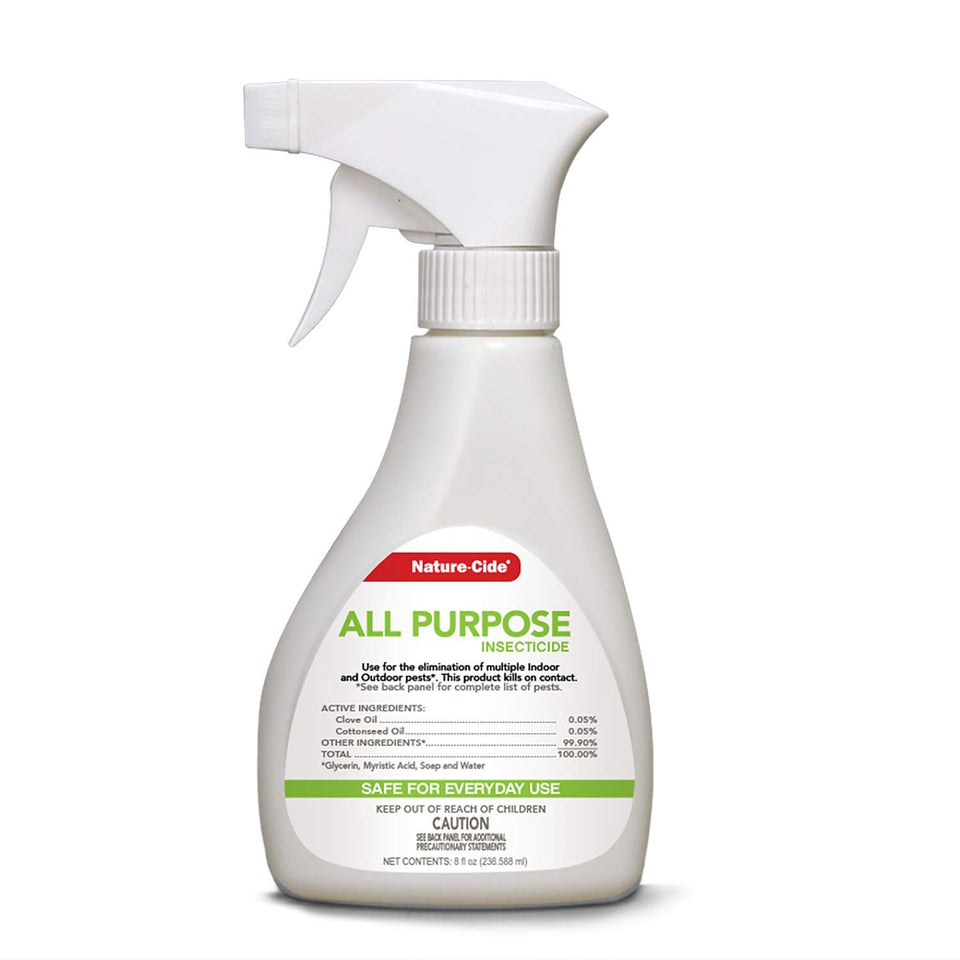 Nature-Cide All Purpose Spray on roaches for a cleaner home.
