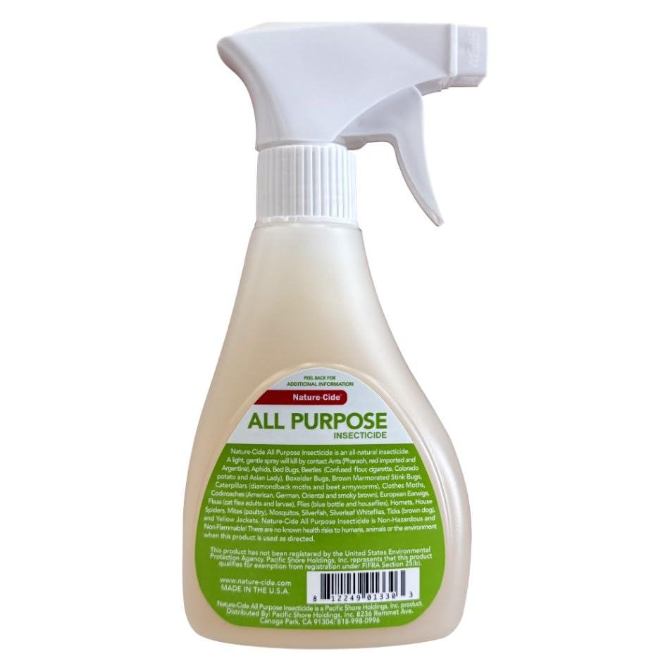 Nature-Cide All Purpose Spray safe for homes and offices when used as directed.