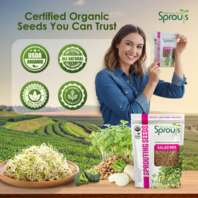 Nature Jims Sprouts fast 5-day sprouts for indoor growing joy