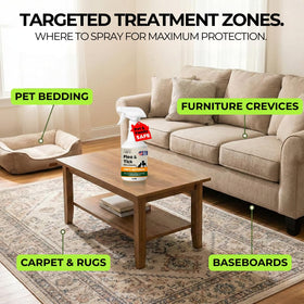 Nature's Dome lawn and yard coverage for flea and tick control