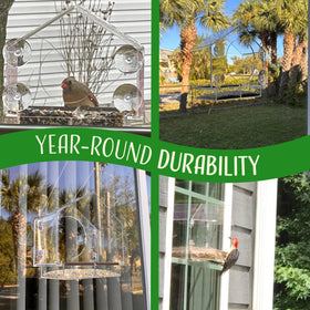 Nature's Hangout suction cup attachment providing secure, all-day hold.