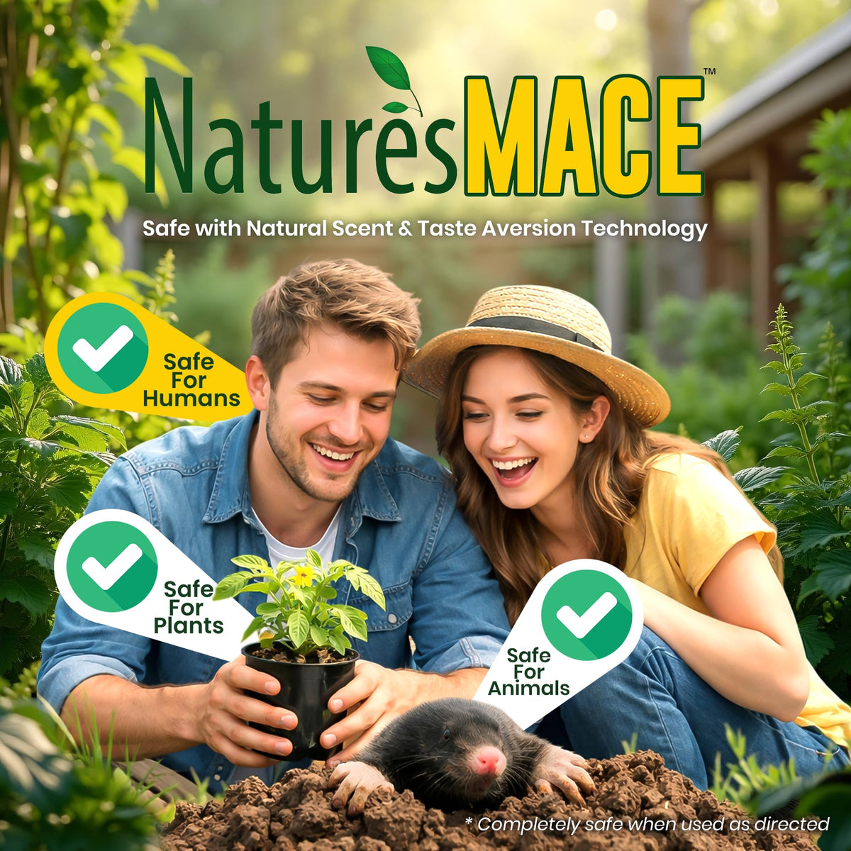 Nature's MACE all-season coverage image highlighting weather resistance for year-round use