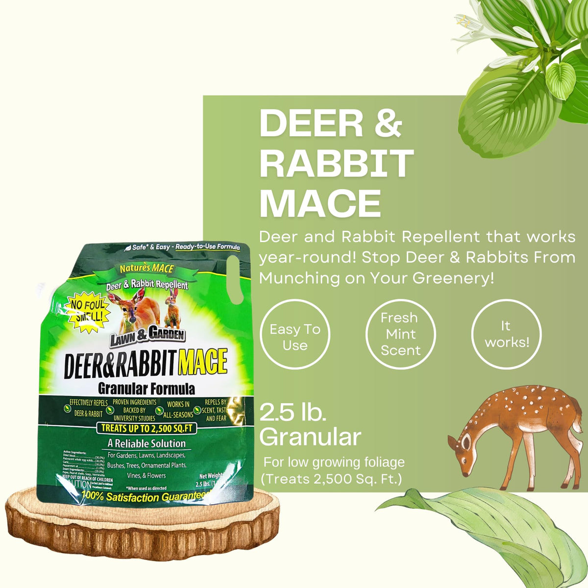 Nature's MACE application demonstrates heavy initial coverage around plant groups