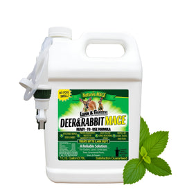 Nature's MACE deer and rabbit mace bottle for easy garden spraying