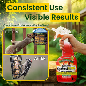 Nature's MACE Squirrel Mace packaging with clear labeling