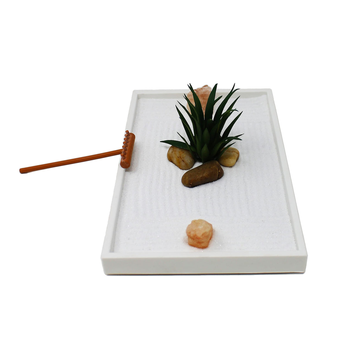 Nature's Mark faux air plant enhances decor and low-maintenance zen vibes.