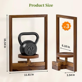 Space-saving vertical display for windows, balconies, and living rooms.