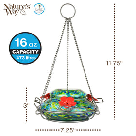 Nature's Way GHF7 decorative leaf perches invite perching during feeding.