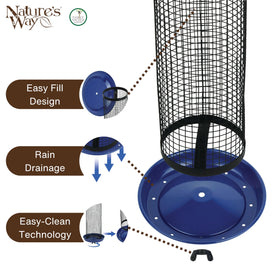 Nature's Way twist-off lid enables quick, spill-free filling